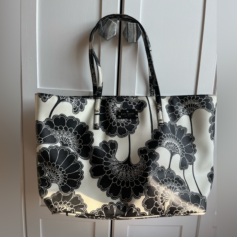 Kate Spade Large Harmony Florence Broadhurst tote